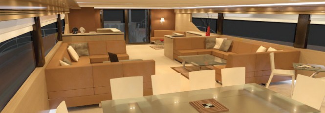BCY 60m superyacht concept - Interior BCY 60m superyacht concept - Interior