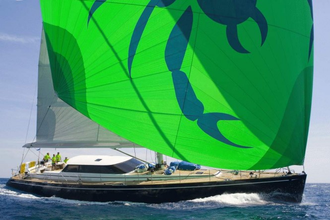 Sailing yacht SCORPIONE DEI MARI – one of the most sophisticated yachts of Jongert Modern Line
