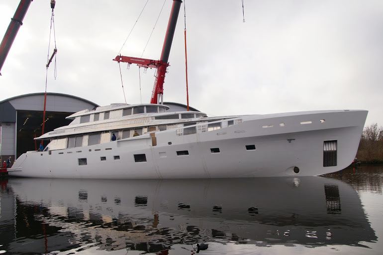 Luxury SuperYacht Hull 689 Feadship - Photo by Kees Torn Luxury SuperYacht Hull 689 Feadship - Photo by Kees Torn