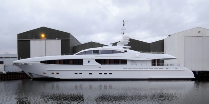 Heesen Yacht GALATEA equipped with Seakeeper M26000 gyros