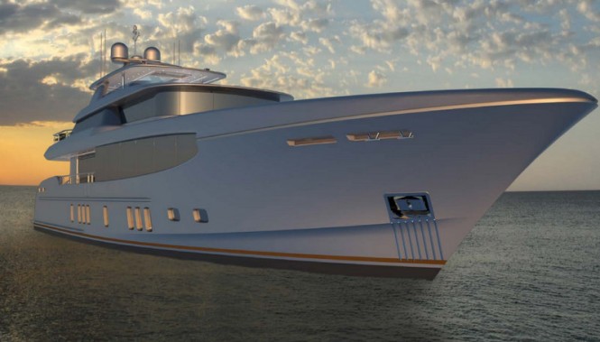 Luxury yacht Burger 112 RPH concept