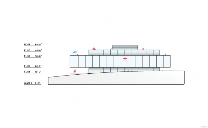 Luxury yacht GLASS design - Diagram Luxury yacht GLASS design - Diagram