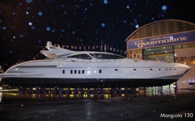 Overmarine Group launches Mangusta 130 motor yacht Hull #18