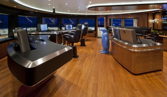 Mega yacht CHOPI CHOPI - Wheelhouse - Maurizio Paradisi Mega yacht CHOPI CHOPI - Wheelhouse - Maurizio Paradisi