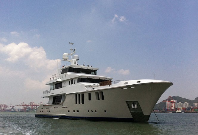 Superyacht AURORA with interior design by Destry Darr nominated for three prominent awards