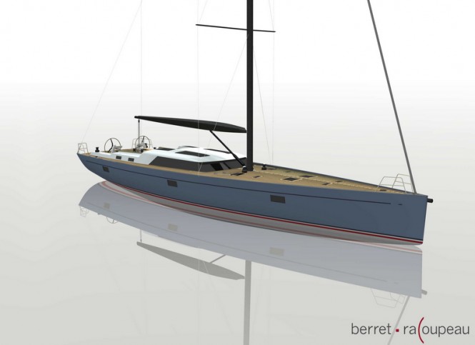 Rendering of Louise Yacht Rendering of Louise Yacht