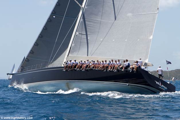 Nauta Design / Reichel Pugh yacht NILAYA Overall Winner of Loro Piana Caribbean Superyacht Regatta 2014