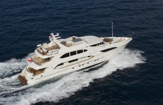 IAG Yachts to showcase Primadonna Hull #2 Yacht LADY CHRISTING at 2014 Palm Beach Boat Show