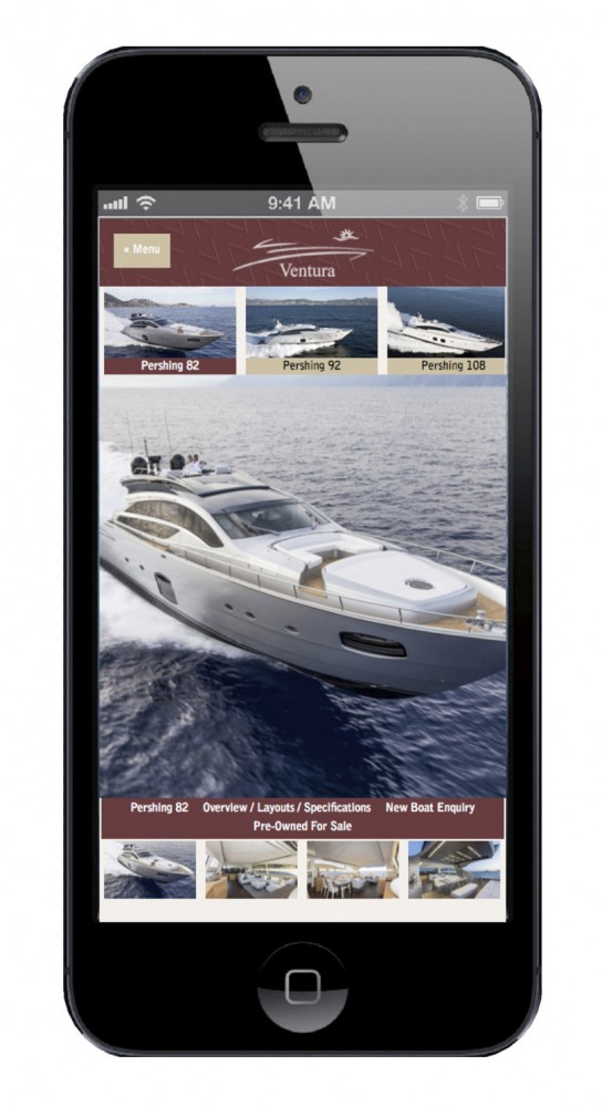 Ventura UK award-winning website on iPhone scaled Ventura UK award-winning website on iPhone scaled