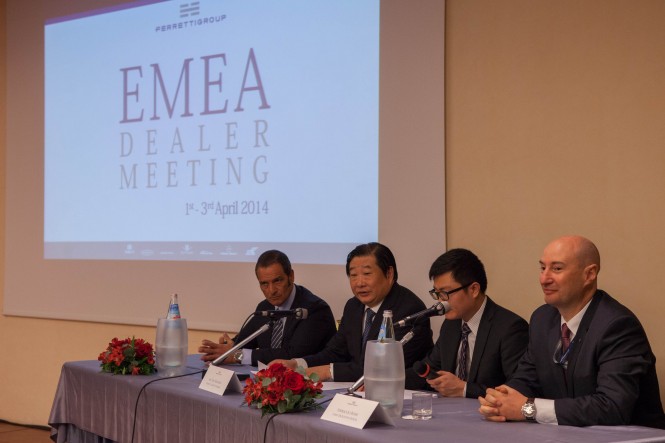 A very successful 2014 Ferretti Group EMEA Dealer Meeting