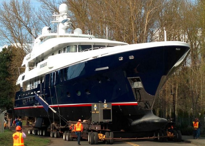 Newly launched 50m Christensen superyacht D’NATALIN IV – latest Glasshape project