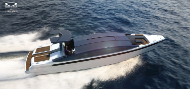 9.5m Limousine Tender underway 9.5m Limousine Tender underway