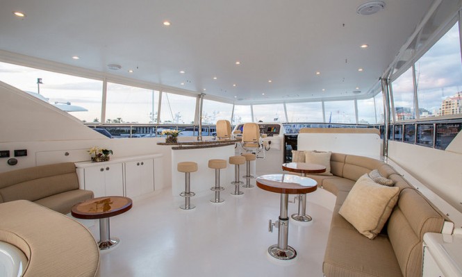 Aboard motor yacht Carbon Copy Aboard motor yacht Carbon Copy