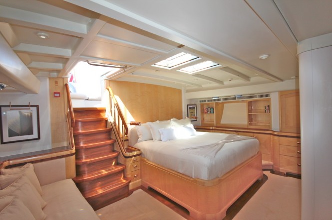 Asolare Yacht sleeps six guests comfortably Asolare Yacht sleeps six guests comfortably