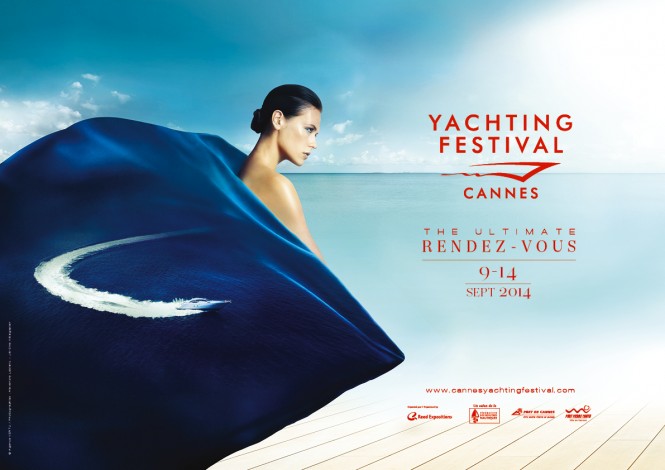 New visual identity unveiled by the 37th Cannes Yachting Festival