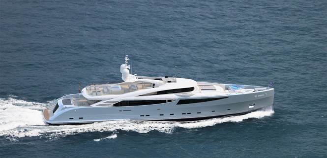 New motor yacht ISA 43M Granturismo launched by ISA Yachts