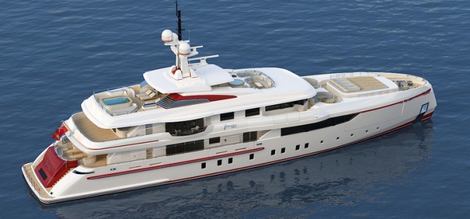 ISA 54M Fully Custom Steel Aluminium Motor Yacht FOREVER ONE