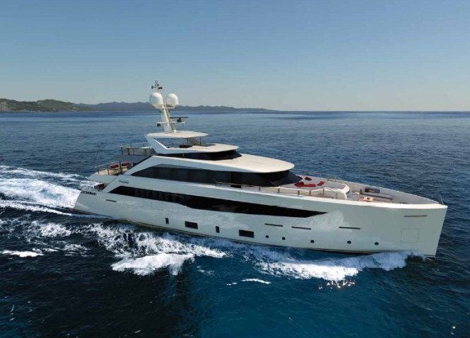 Luxury motor yacht Project SF40 to be delivered by Mondo Marine in 2015 Luxury motor yacht Project SF40 to be delivered by Mondo Marine in 2015