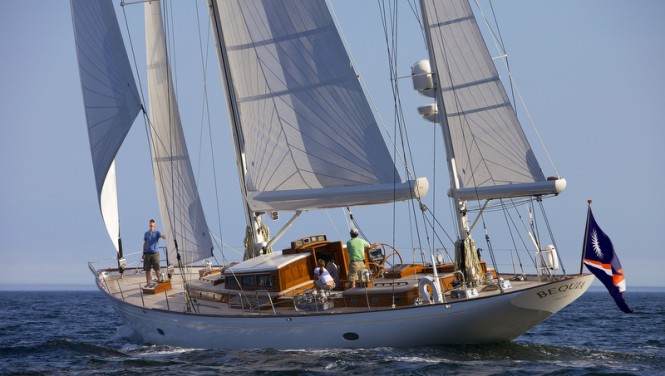 Stephens Waring-designed BEQUIA Yacht wins her class at St Barths Bucket 2014