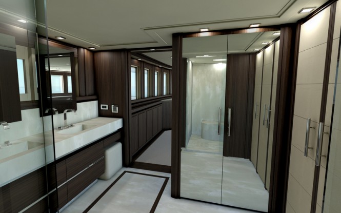 Luxury yacht Gatsby - Master Head