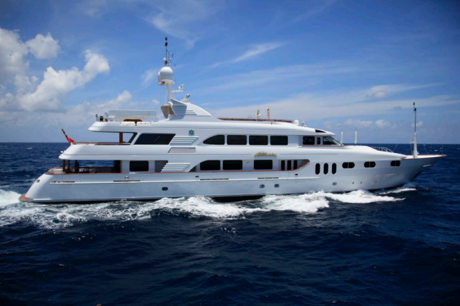 THAILAND YACHT CHARTER aboard luxurious 54m (177’) MOTOR YACHT KERI LEE III