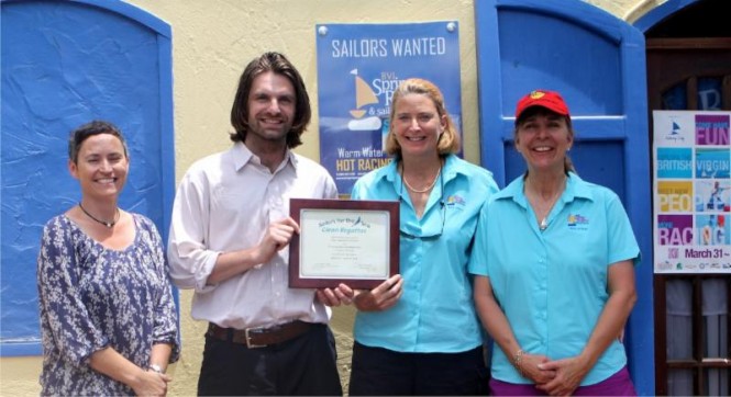 Most Green Boat Award added to 2014 BVI Spring Regatta and Sailing Festival honors