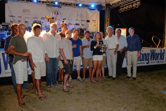 Farr 100 superyacht ICAP Leopard claims line honours at Yachting World Round Antigua Race