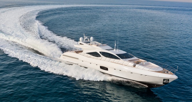 New Overmarine super yacht MANGUSTA 110 fitted with Seakeeper gyro as option