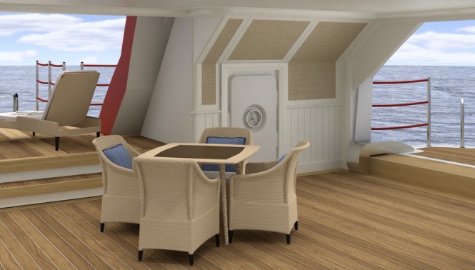 Superyacht FOREVER ONE - Beach Club Superyacht FOREVER ONE - Beach Club