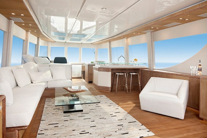 Superyacht NISI 2400 - Saloon
