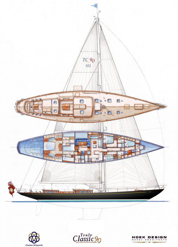MCM overseeing completion of third TRULY CLASSIC 90 Yacht