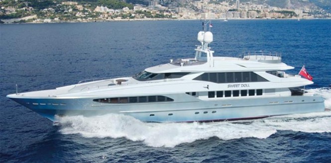 46m Heesen motor yacht SWEET DOLL to be displayed at Antibes Yacht Show