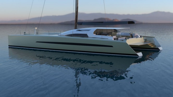 Update on 24m sailing yacht SIG80 design by Le Breton Yachts