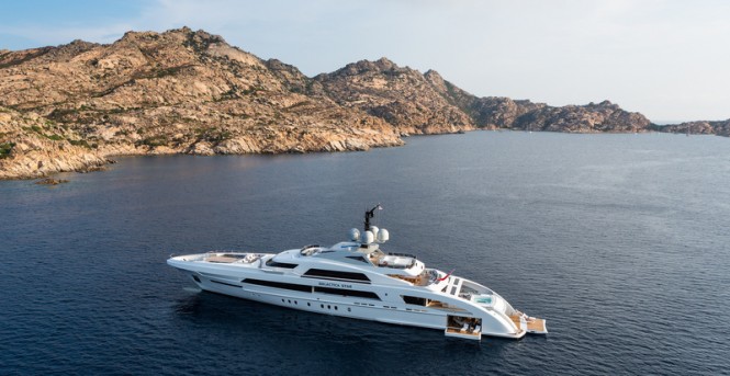 65m Heesen Fast Displacement Yacht GALACTICA STAR awarded at World Superyacht Awards 2014