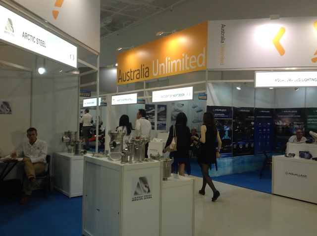 A great success of Australian companies at Taiwan International Boat Show 2014