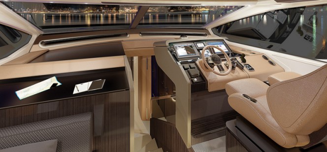 Azimut 77S Yacht - Wheelhouse Azimut 77S Yacht - Wheelhouse