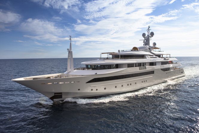 CRN 129 80m mega yacht CHOPI CHOPI receives World Superyacht Award 2014