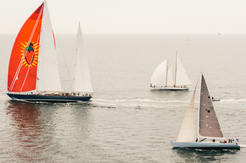 Classic superyachts participating in the 2014 Pendennis Cup Classic superyachts participating in the 2014 Pendennis Cup