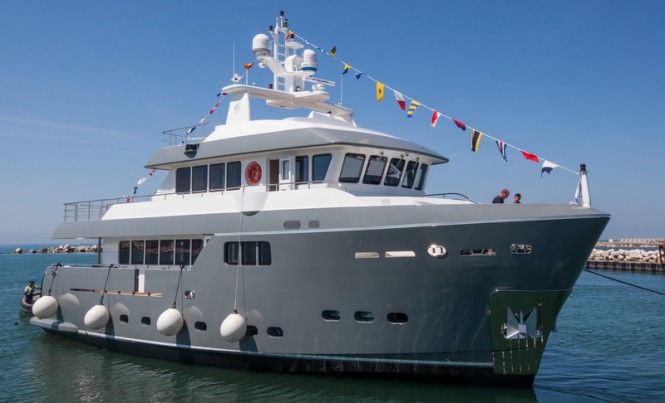Cantiere delle Marche announces launch of Darwin Class 86 motor yacht GRA NIL