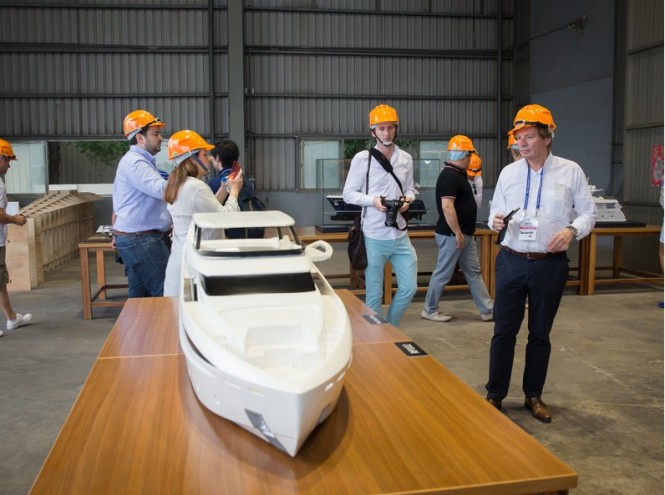 Factory Tour at Horizon Yachts Factory Tour at Horizon Yachts