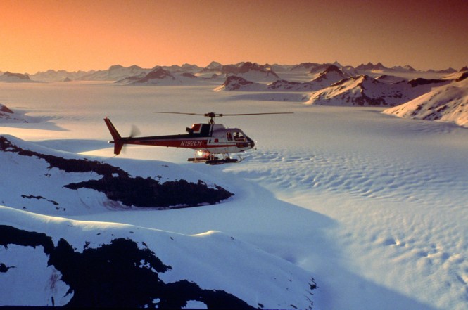 Juneau Icefield flightseeing by helicopter - Image courtesy of Juneau CVB Juneau Icefield flightseeing by helicopter - Image courtesy of Juneau CVB