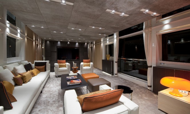 Luxury yacht SL96 Special Edition - Saloon Luxury yacht SL96 Special Edition - Saloon