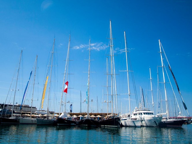 First day of Palma Boat Show 2014