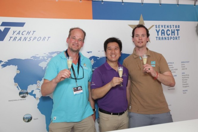 New agent for Sevenstar Yacht Transport in China and Hong Kong