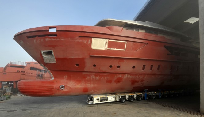 Motor yacht ‘460Exp-115’ – first explorer yacht launched by Sanlorenzo