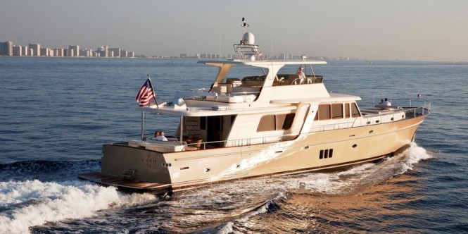 Superyacht 97 Cruiser by Vicem - aft view Superyacht 97 Cruiser by Vicem - aft view