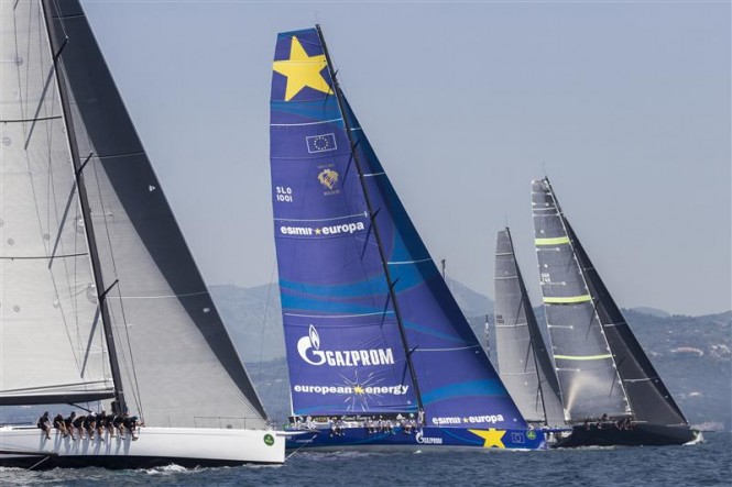 Rolex Capri Sailing Week 2014: Wind foils coastal race