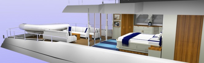 Superyacht SkyMaster - Master Stateroom