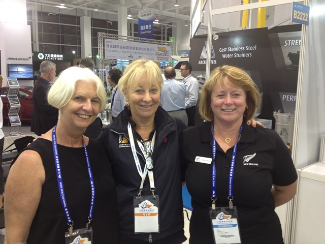 Susie Rayment - Yacht Style MaryAnne Edwards - Australian Marine Export Group Debbie Howarth - New Zealand Trade Enterprise Susie Rayment - Yacht Style MaryAnne Edwards - Australian Marine Export Group Debbie Howarth - New Zealand Trade Enterprise