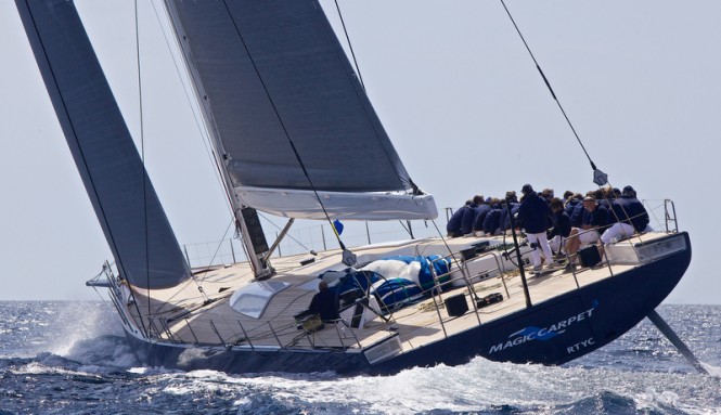 WallyCento Yacht Magic Carpet Cubed - Photo by J. Renedo WallyCento Yacht Magic Carpet Cubed - Photo by J. Renedo